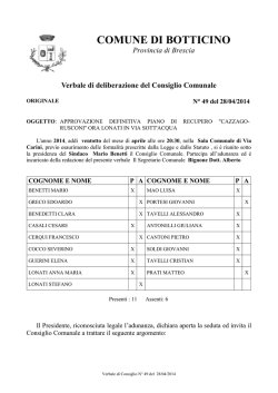 delcc-2014-49 - Comune di Botticino