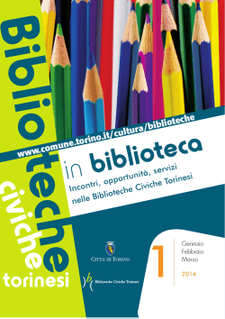 AGENDA 1 f oto - Citt&agrave; di Torino