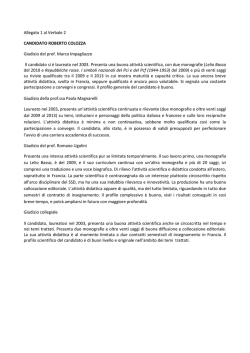 1 al Verbale n. 2 - Universit&agrave; per Stranieri di Perugia