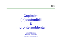 Capitolati - Aicc - Associazione Italiana Chimici del Cuoio