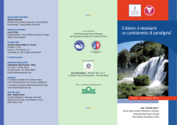 Il dolore - Soluzioni Omnia Media Srl