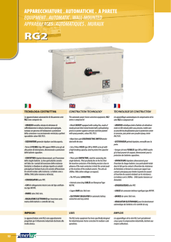 apparecchiature . automatiche . a parete equipment