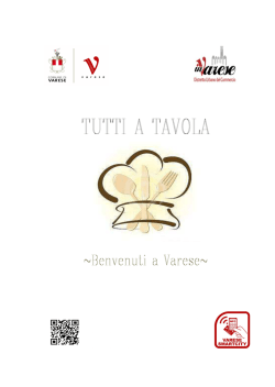 Tutti a tavola! - Varese Città Giardino