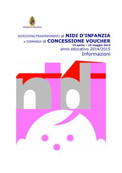 informativa NIDI TRASFERIMENTI VOUCHER a.e. 2014-2015