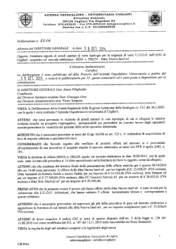 Deliberazione n. 1016 del 15.10.2014
