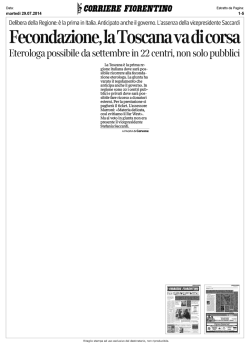 Il Corriere Fiorentino