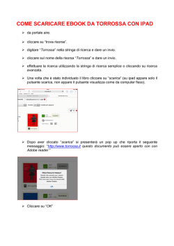Guida per E-Book Torrossa