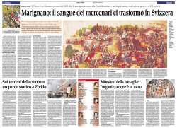 Giornale del Popolo - Fondazione "PRO MARIGNANO"
