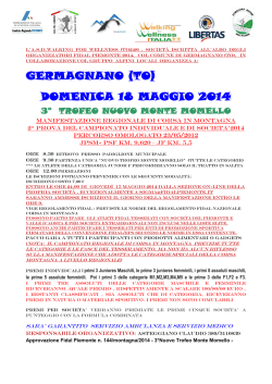 GERMAGNANO (TO) DOMENICA 18 MAGGIO 2014
