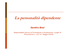 (Microsoft PowerPoint - ppt personalit\340 dipendente)