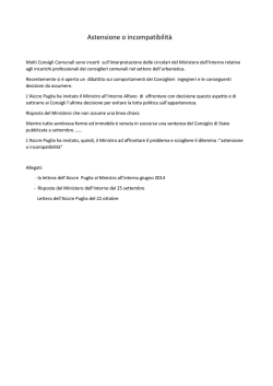 PDF incompatibilit&agrave; consigliere comunale &ndash; urbanistica
