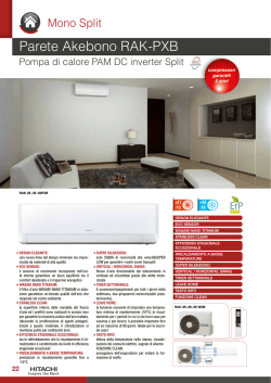 Parete Akebono RAK-PXB