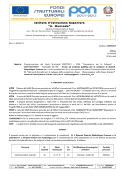 Avviso_Madrelingua_PON_C1_ Francese
