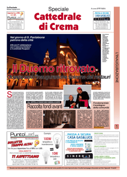 La Provincia - 10/06/2014 - Speciale Cattedrale