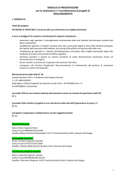 Programma e curricula