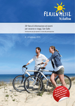 26a fiera di informazione ed eventi per vacanze e viaggi, San