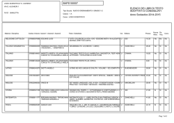 Libri_di_testo_2014-15 - Liceo Scientifico Statale Carlo Cafiero