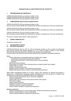 Specialità medicinale CIPROFLOXACINA EG