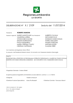 DGR 2109/2914 "Proposta POR FSE" (1.1 MB) PDF