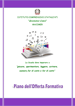 POF - Circolo didattico Macomer