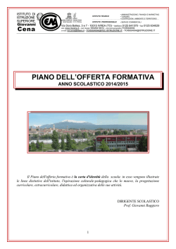 P.O.F. 2014 - Giovanni Cena