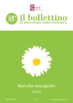 2013 - Il bollettino di Ginecologia Endocrinologica