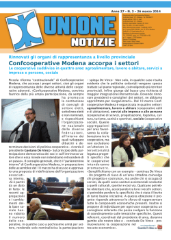 N. 3 Marzo 2014.indd - Confcooperative Modena