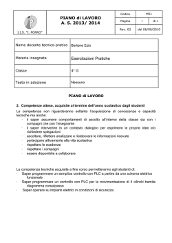 esercitazioni pratiche 4G - iis alberti