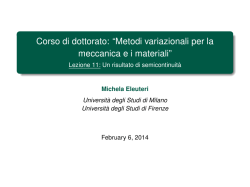 Alcune slides - Universit&agrave; degli Studi di Firenze