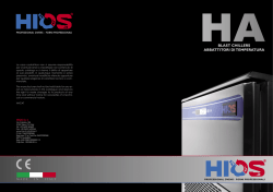 I modelli di abbattitori HA