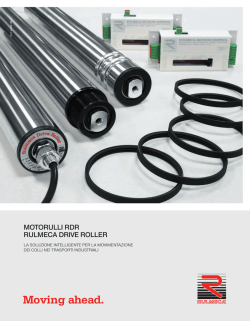 motorullo rdr bl1 - Rulli Rulmeca Spa