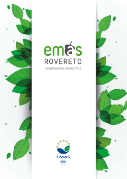 EMAS dichiarazione ambientale, Comune di Rovereto(1) (2,64
