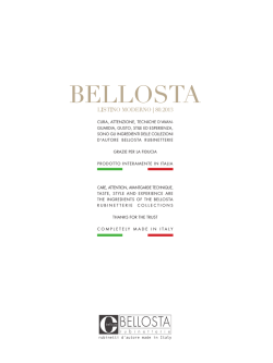 download pdf - BELLOSTA Rubinetterie