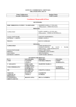 Coordinatori /Responsabili di Plesso