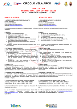 bando di regata