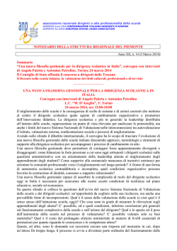 Anno XII, n. 14 (5 Marzo 2014)