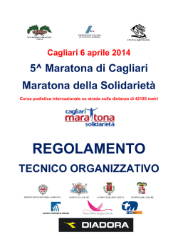 Programma - FIDAL Sardegna