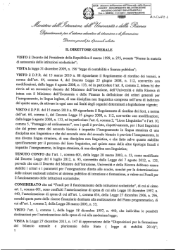 DDG 956 - Specifiche progetto formativo