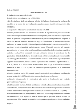 provvedimento di conferma