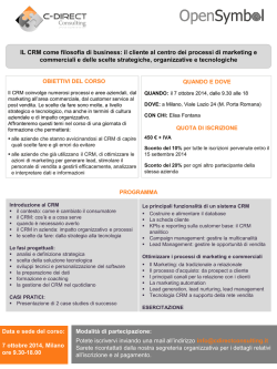 Programma e iscrizioni - C