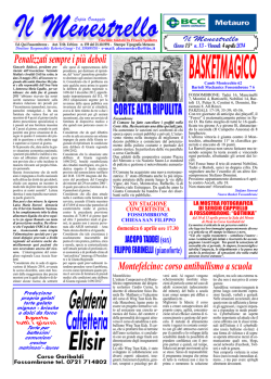 Numero 13 del 4 Aprile 2014