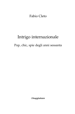 Intrigo internazionale
