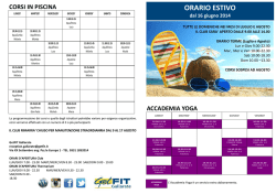 Orario estivo GALLARATE dal 16 GIUGNO 2014_PER