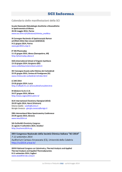 SCI Informa - Societ&agrave; Chimica Italiana