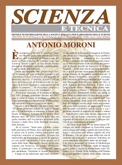SeT mag-giu2011 - Societ&agrave; Italiana per il Progresso delle Scienze