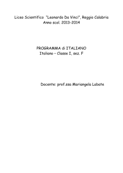 Labate Mariangela_1 - Liceo Scientifico Statale "Leonardo da