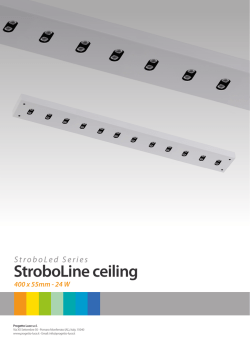 StroboLine ceiling