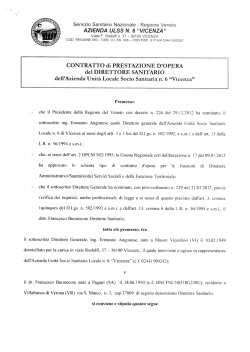 Contratto Dr. Francesco Buonocore