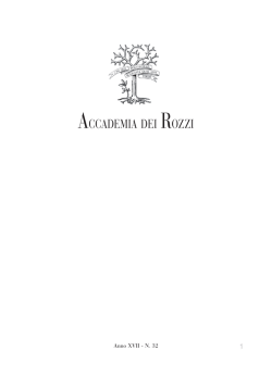 Scarica il PDF - Accademia dei Rozzi