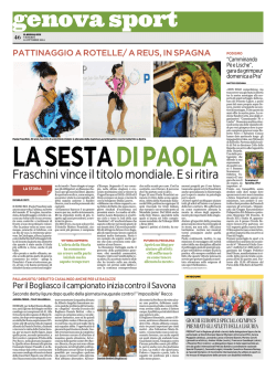 Fraschini vince il titolo mondiale. E si ritira